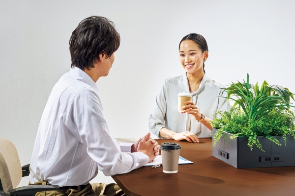 コミュニケーションにもソロワークにも