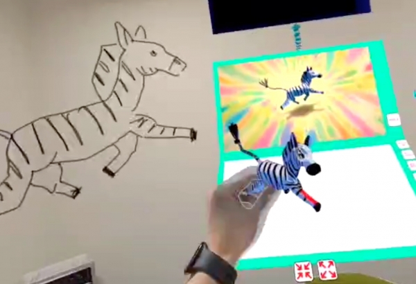 ラフな絵をリアルな表現や立体にできる
