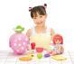 脳波研究で判明、髪の色が変わると「驚き」が大きい!?メルちゃん　 いちごのおふろセットが新しく登場