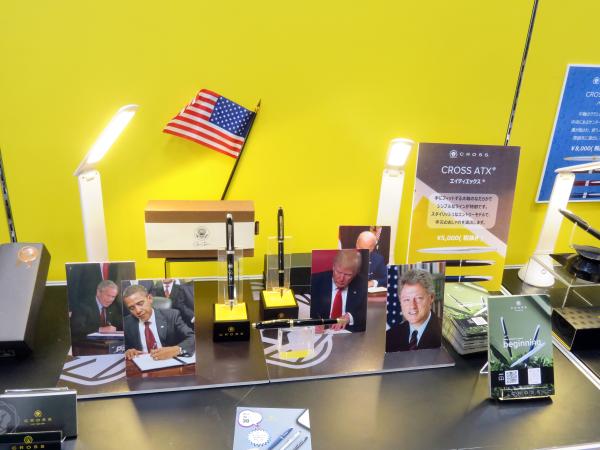 アメリカの歴代大統領が就任式で用いた　大統領のボールペン 「CROSS センチュリーⅡ」クロス・オブ・ジャパン