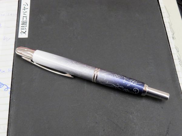 オリジナル万年筆　「鉄仙-Clematis-キャップレス」文具館コバヤシ