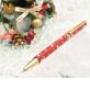 【限定20本】聖夜を彩る特別な一本！スワロフスキー（R)・クリスタルが輝く「IWI クリスマス限定ボールペン」