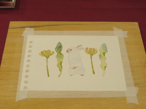 こまちみゆたさん による 墨運堂の絵墨を使用した作品