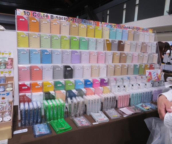 10カラーバインダー &times; 100種類のリフール　長門屋商店