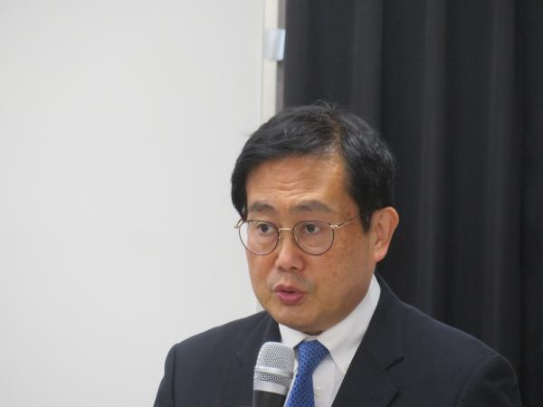 芳賀信享社長は「今回の『伝統と革新』このテーマにちなみ、初日の午前8時35分から開会式前にオープニングセレモニーとして、歌舞伎舞踊の人気演目『連獅子』の上演を予定しています」と述べた